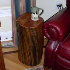 Log End Table