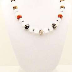 Marble Discs Necklace