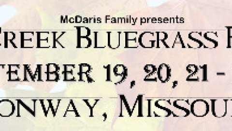 Starvy Creek Fall Bluegrass Festival