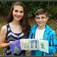 Handmade, Embroidered Privacy Pouches