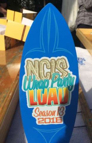 NCIS End of Season Wrap Party Luau