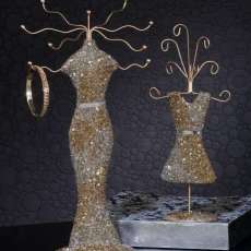 Bead Embellished Jewelry Stand from Tripar International