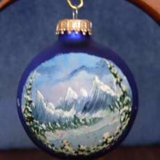 Holiday Mountains (Wood Holder Not Included)