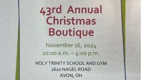 Holy Trinity Christmas Boutique