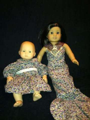 18 and 15 inch doll clothes