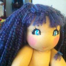 Soft sculptured baby doll