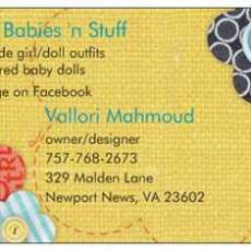 business card information