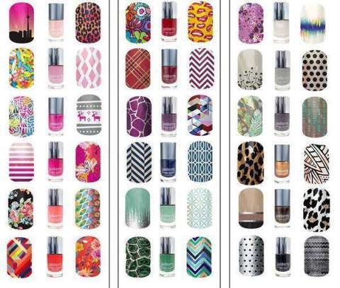 Jamberry wraps & matching Lacquers