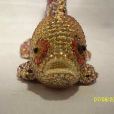 Wooden Oriental Goldfish