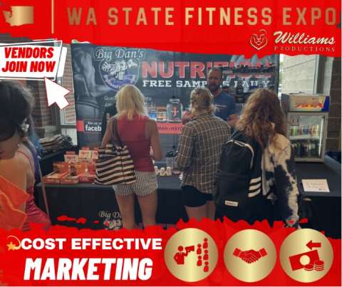 WA State Fitness Expo Vendor / Exhibitor