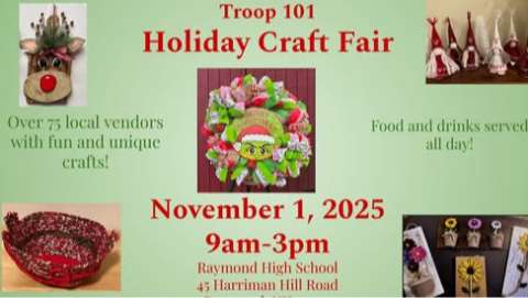 BSA Troop 101 Raymond Craft Fair