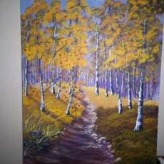 Pathway in the Fall.