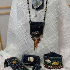 Scrap Denim Jewelry