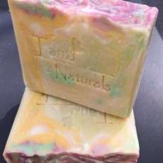 Peach, Raspberry, Magnolia Scented Soap