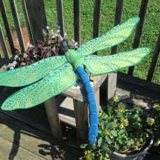 Large Green & Blue Dragonfly