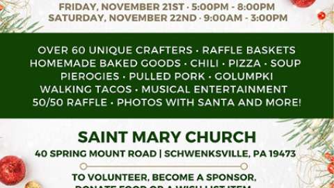 Saint Mary Christmas Craft Show and Bazaar