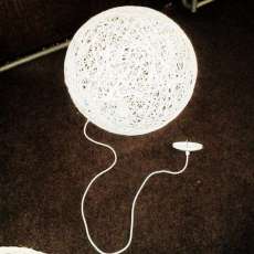 handmade pendant lights (white)