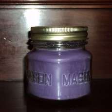 Lilac Soy Candle in Mason Jar