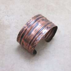Antiqued Copper Cuff