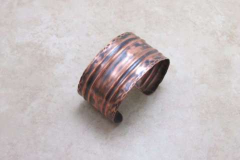 Antiqued Copper Cuff