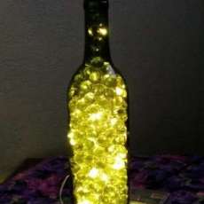 Wine Bottle Lamp with batteries
