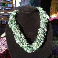 Knitted Necklace