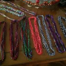 Yarn 'String' Necklace