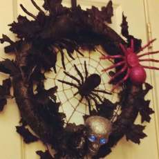 Halloween Wreath $45.00