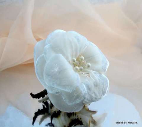 Bridal Flower Clip