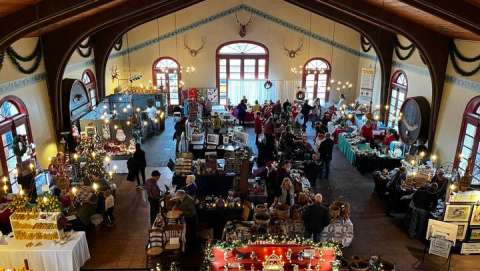 Kristkindl Market at Hermann's Festhalle