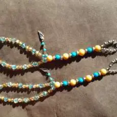 Turqoise and Autumn Yellow