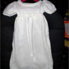 Christning Dress Size 1-2 White