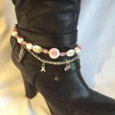 Boot Bling Breast Cancer Awareness