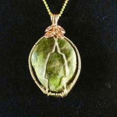 Serpentine pendant