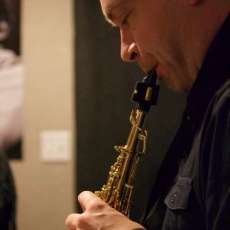 John on Soprano Sax