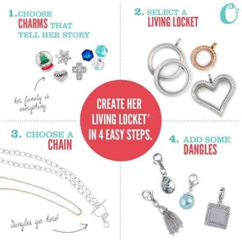 Steps on how you build a locket
