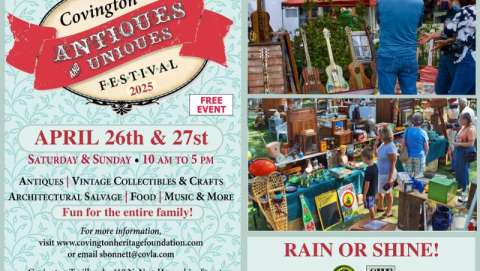 Covington Antiques and Uniques Festival