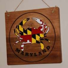 Maryland Crab Flag