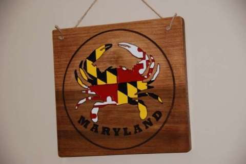 Maryland Crab Flag