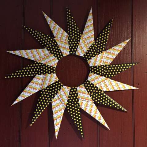 Spiky Wreath for Halloween