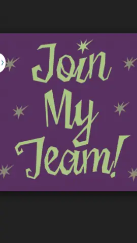 JOIN MY TEAM!