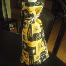 Buffalo Sabres wine bottle cover