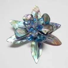 Water Lily Pin Brooch