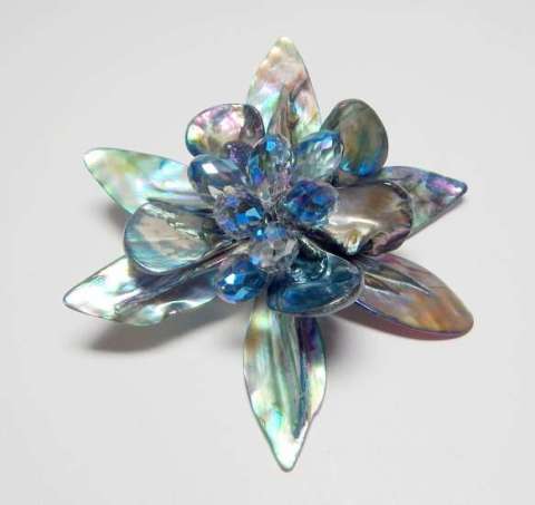 Water Lily Pin Brooch