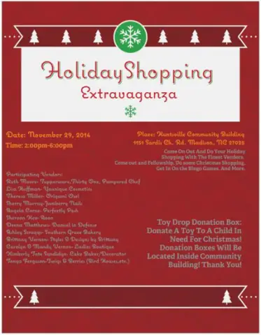Holiday Shopping Event