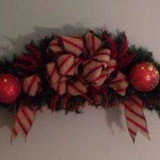 Rustic Elegance Christmas Swag