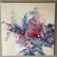 Fluid Acrylic on Canvas