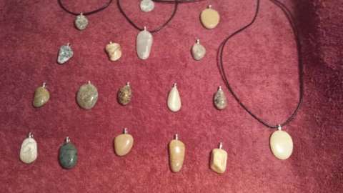 stone necklaces