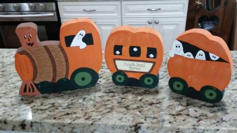Pumpkin Barrel Express Train