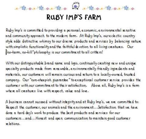 Ruby Imp's Farm